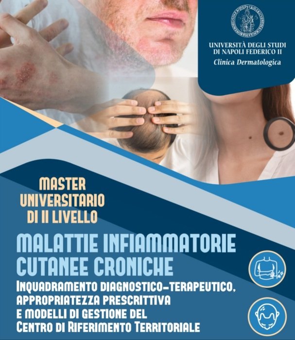 Master Federico II per Malattie infiammatorie Cutanee del dermatologo Vincenzo Picone
